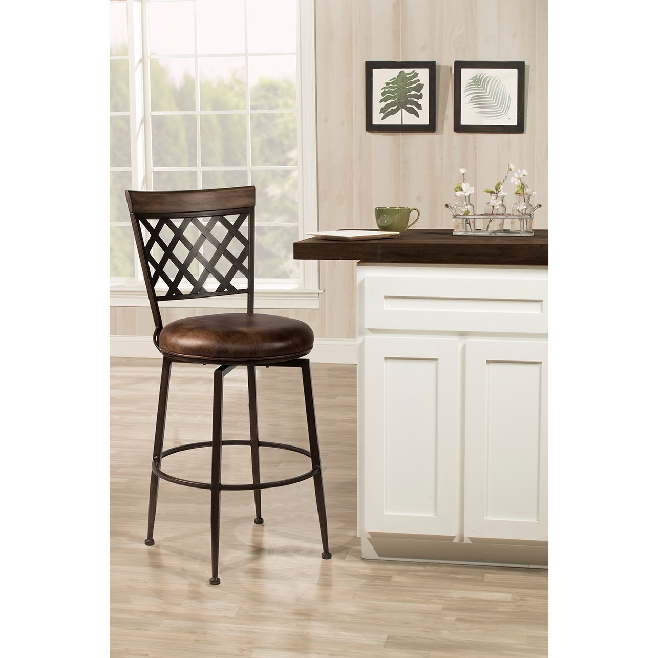Greenfield Swivel Counter Stool